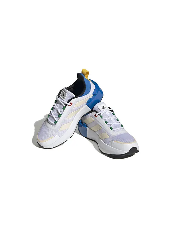 Кроссовки tech runner x lego Adidas — изображение 3 из 4, белый/белый/синий