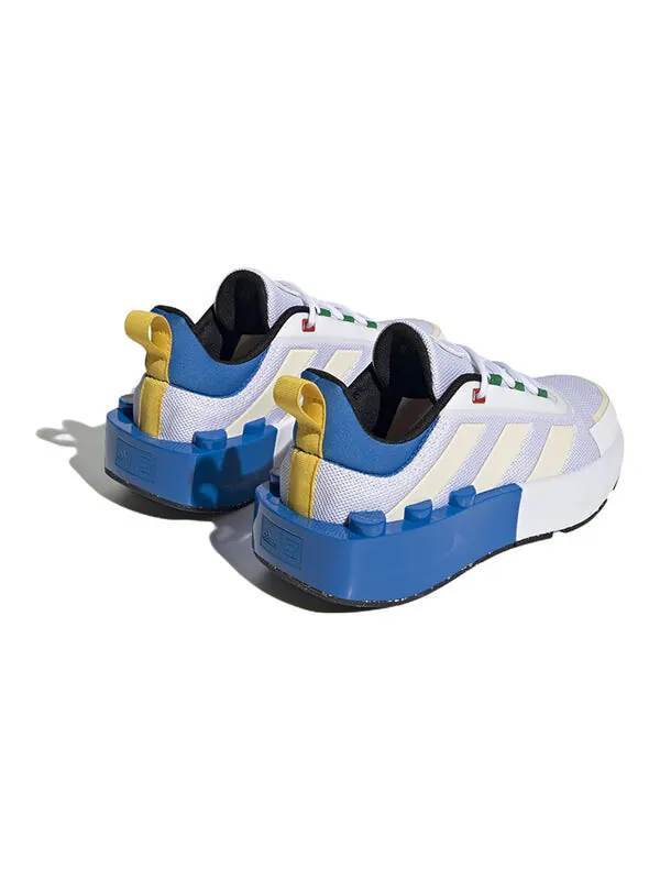 Кроссовки tech runner x lego Adidas — изображение 4 из 4, белый/белый/синий
