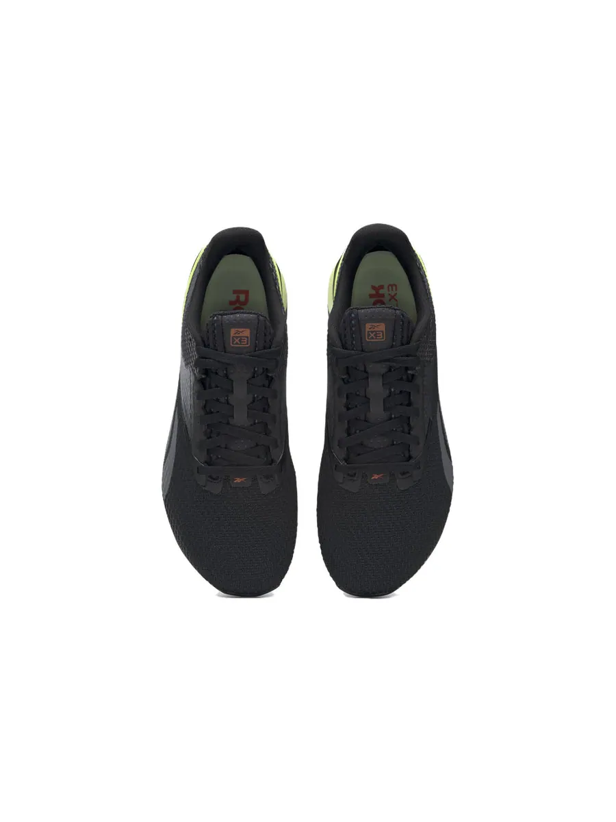 Кроссовки Reebok Nano X3 'Black Energy Glow' — изображение 4 из 6, черный