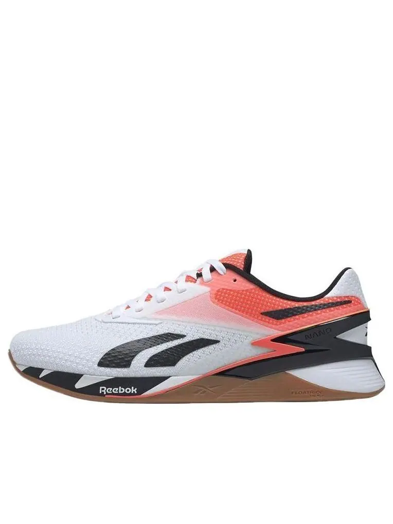 Кроссовки Reebok Nano X3 'Yellow Orange Mismatched' — изображение 1 из 5, белый
