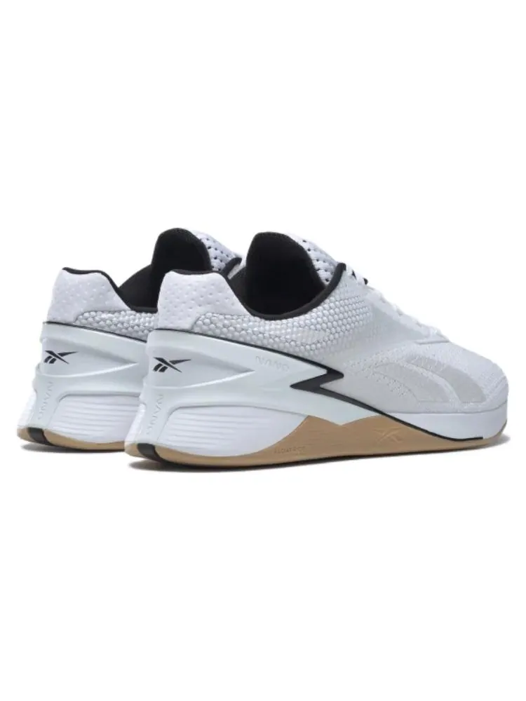 Кроссовки Reebok Nano X3 'White Black Gum' — изображение 4 из 5, белый