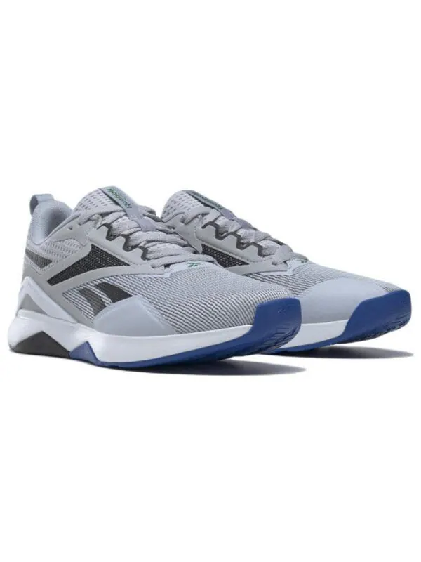 Кроссовки nanoflex tr 2.0 'cold grey black' Reebok — изображение 3 из 4, серый/серый/черный