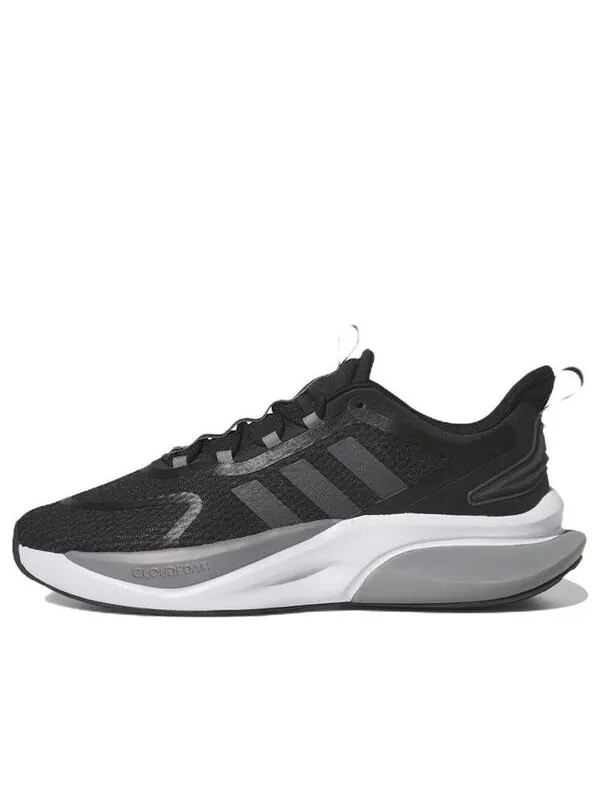 Кроссовки alphabounce Adidas — изображение 1 из 4, черный/белый/серый