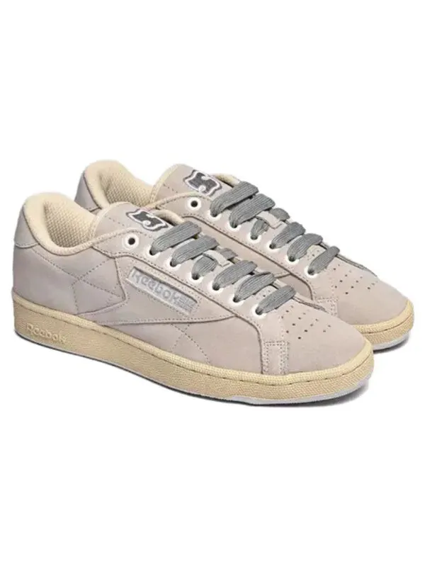 Кроссовки sneeze x club c grounds 'grey' Reebok — изображение 3 из 4, серый//белый