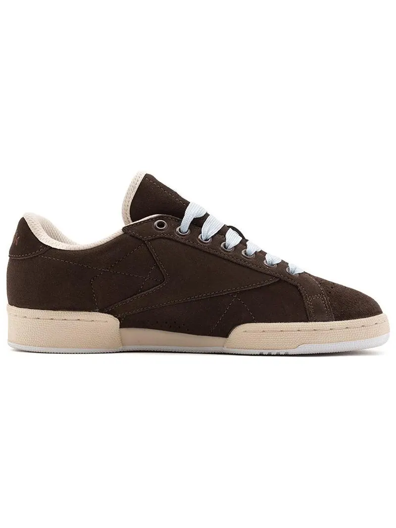 Кроссовки Reebok Club C Grounds x Sneeze 'Earth' — изображение 3 из 6, коричневый