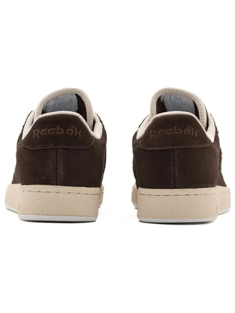 Кроссовки Reebok Club C Grounds x Sneeze 'Earth' — изображение 5 из 6, коричневый