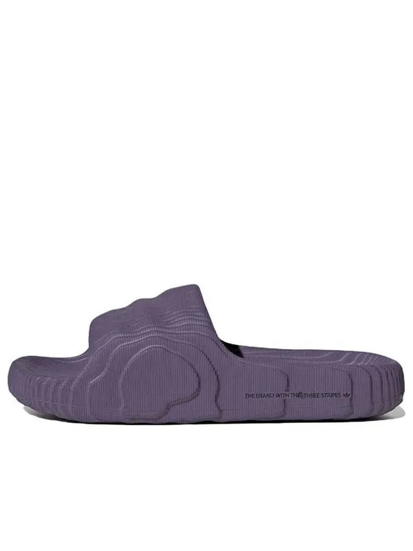 Тапочки adilette 22 слайда Adidas — изображение 1 из 4, фиолетовый
