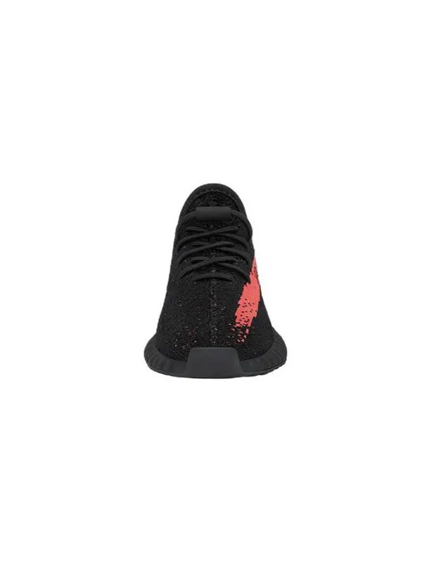 Кроссовки Boost 350 v2 kids Adidas Yeezy — изображение 3 из 4, черный/красный/черный