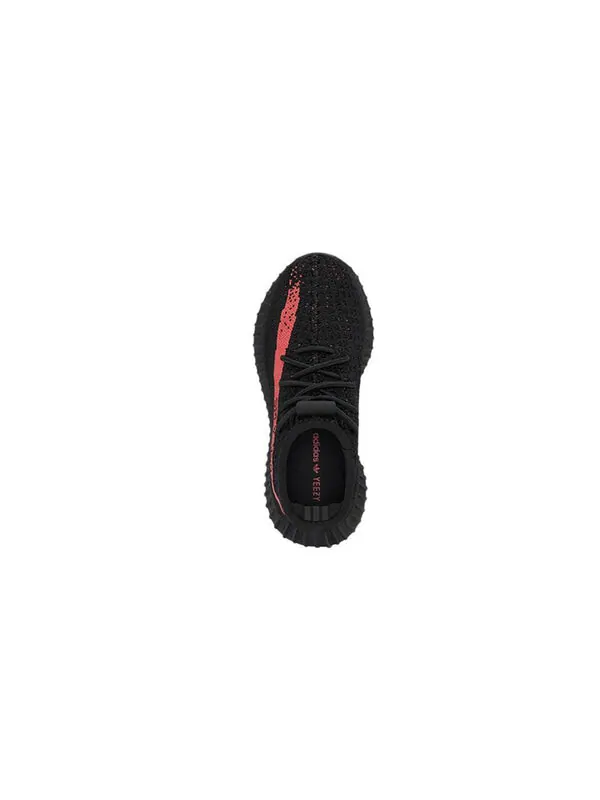 Кроссовки Boost 350 v2 kids Adidas Yeezy — изображение 4 из 4, черный/красный/черный