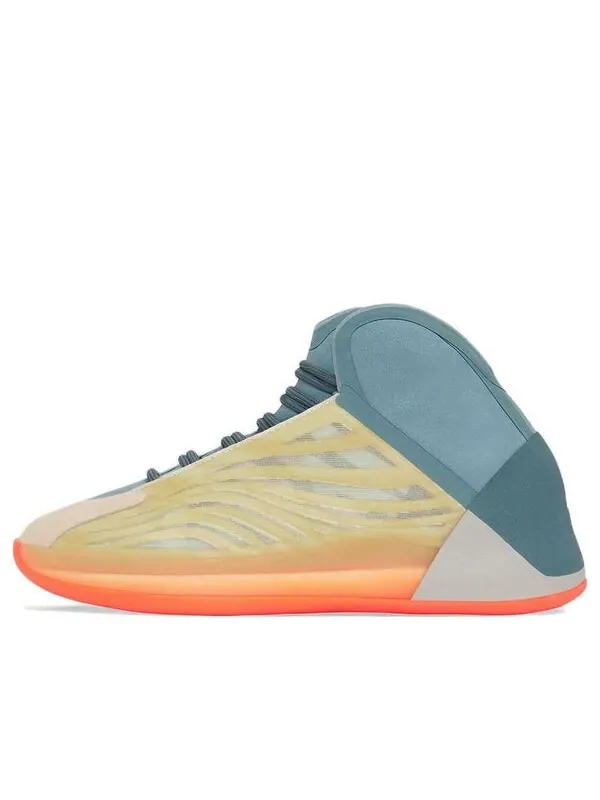Кроссовки yeezy quantum 'hi-res coral' Adidas — изображение 1 из 4, оранжевый
