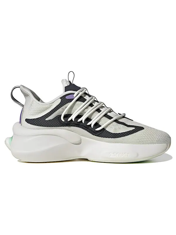 Кроссовки alphaboost v1 Adidas — изображение 2 из 4, белый/черный