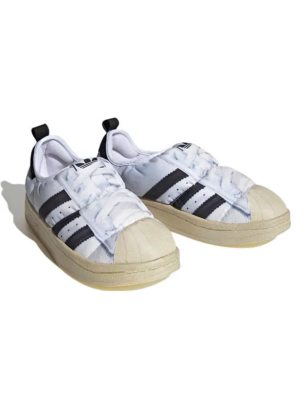 Кроссовки пуффилетт Adidas — изображение 3 из 4, белый/черный