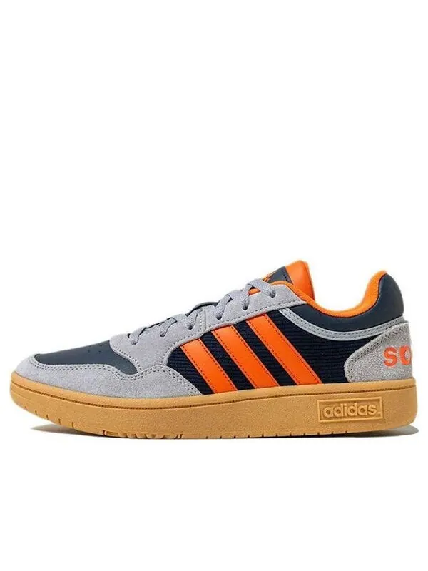 Кроссовки neo hoops 3.0 Adidas — изображение 1 из 4, серый/оранжевый/черный