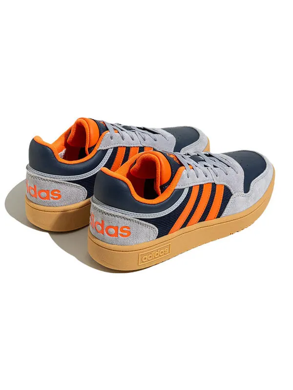 Кроссовки neo hoops 3.0 Adidas — изображение 4 из 4, серый/оранжевый/черный