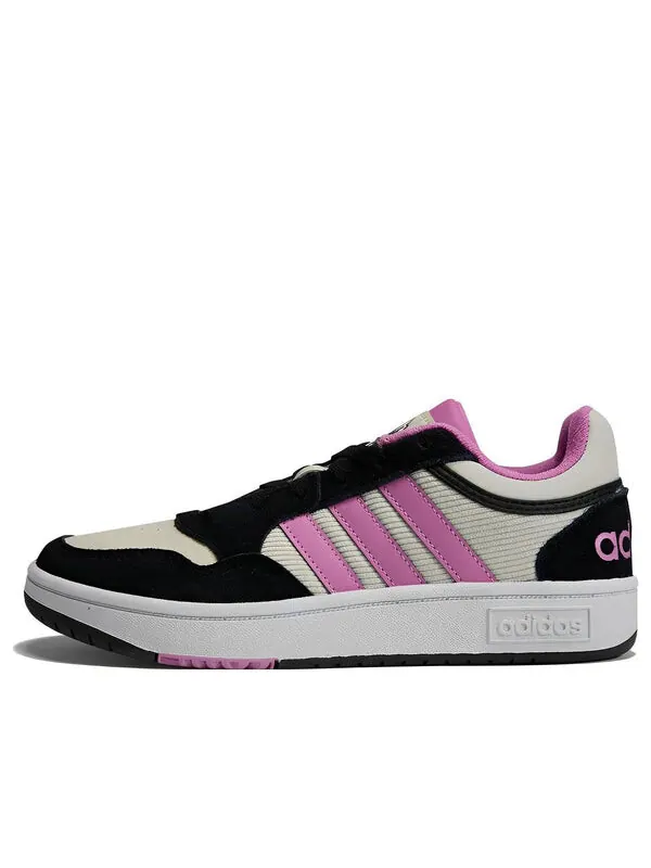 Кроссовки neo hoops 3.0 lifestyle shoes Adidas — изображение 1 из 4, черный/белый/розовый