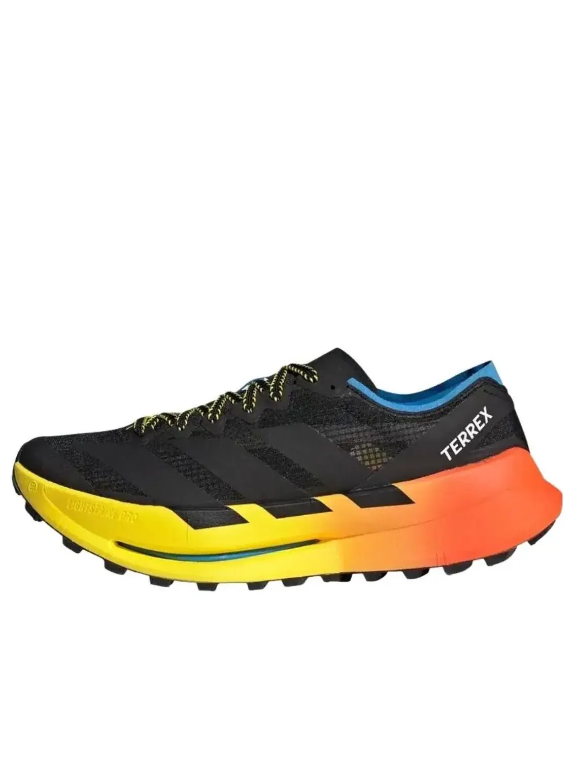 Кроссовки Adidas Terrex Agravic Speed Ultra 2 Trail 'Black Lucid Ray Blue' HP7008 — изображение 1 из 5, черный