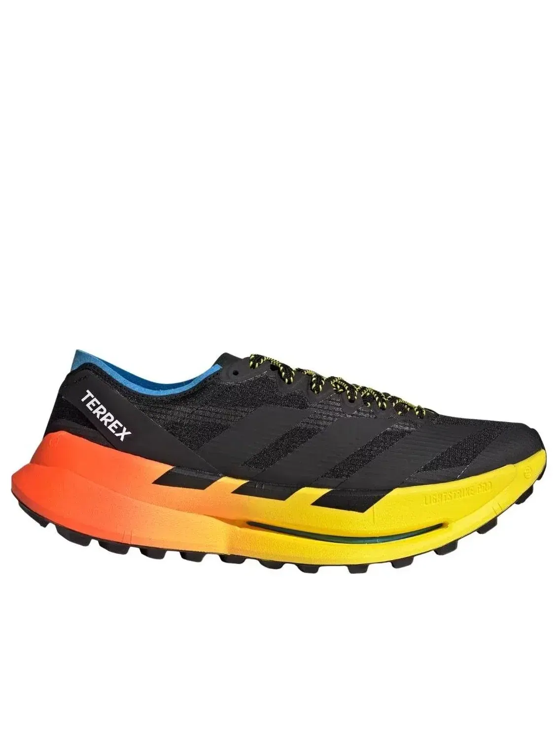 Кроссовки Adidas Terrex Agravic Speed Ultra 2 Trail 'Black Lucid Ray Blue' HP7008 — изображение 2 из 5, черный