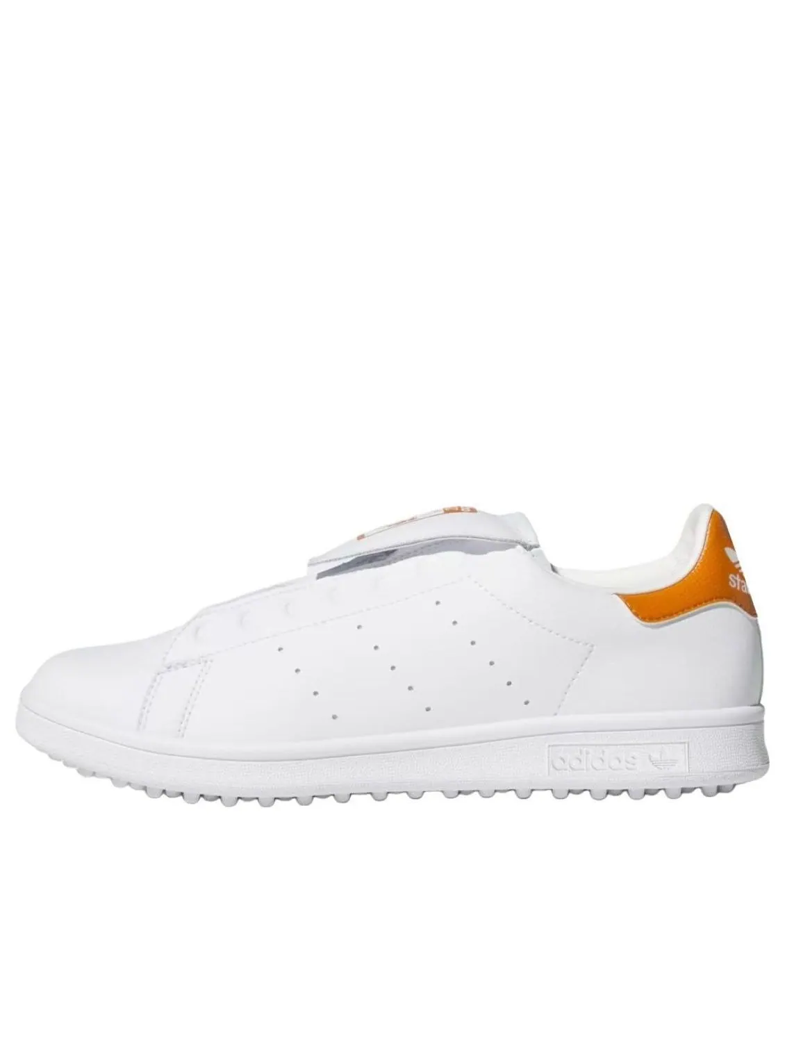 Кроссовки Adidas Stan Smith BOA Spikeless Golf 'White Rustic Orange' — изображение 1 из 5, белый/белый/оранжевый