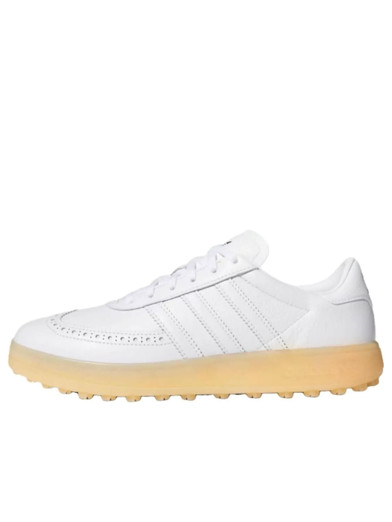 Adidas Coursecup Spikeless 'Cloud White Core Black Gum' — изображение 1 из 6, белый/черный