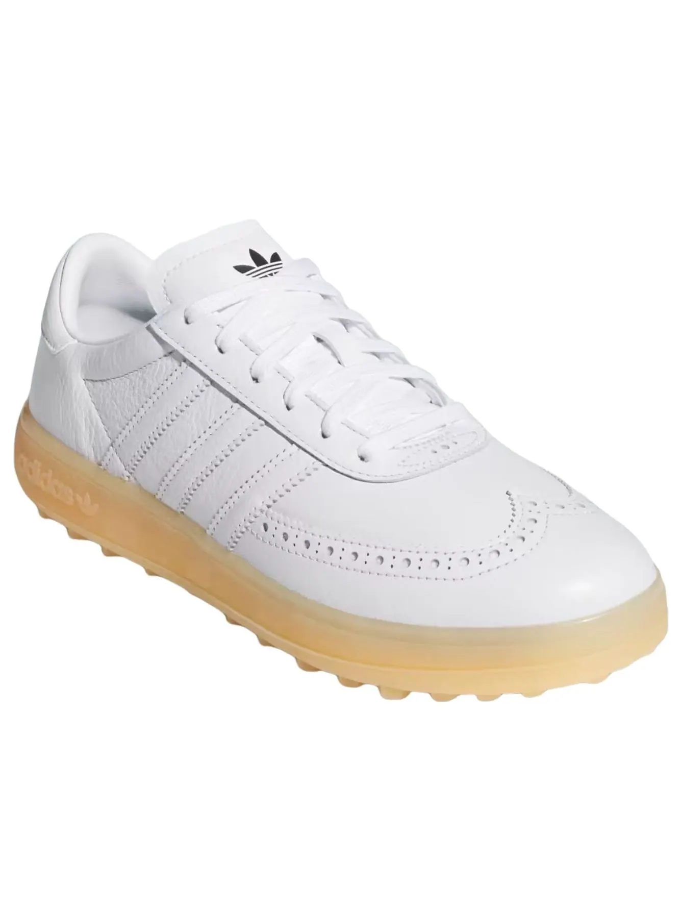 Adidas Coursecup Spikeless 'Cloud White Core Black Gum' — изображение 2 из 6, белый/черный
