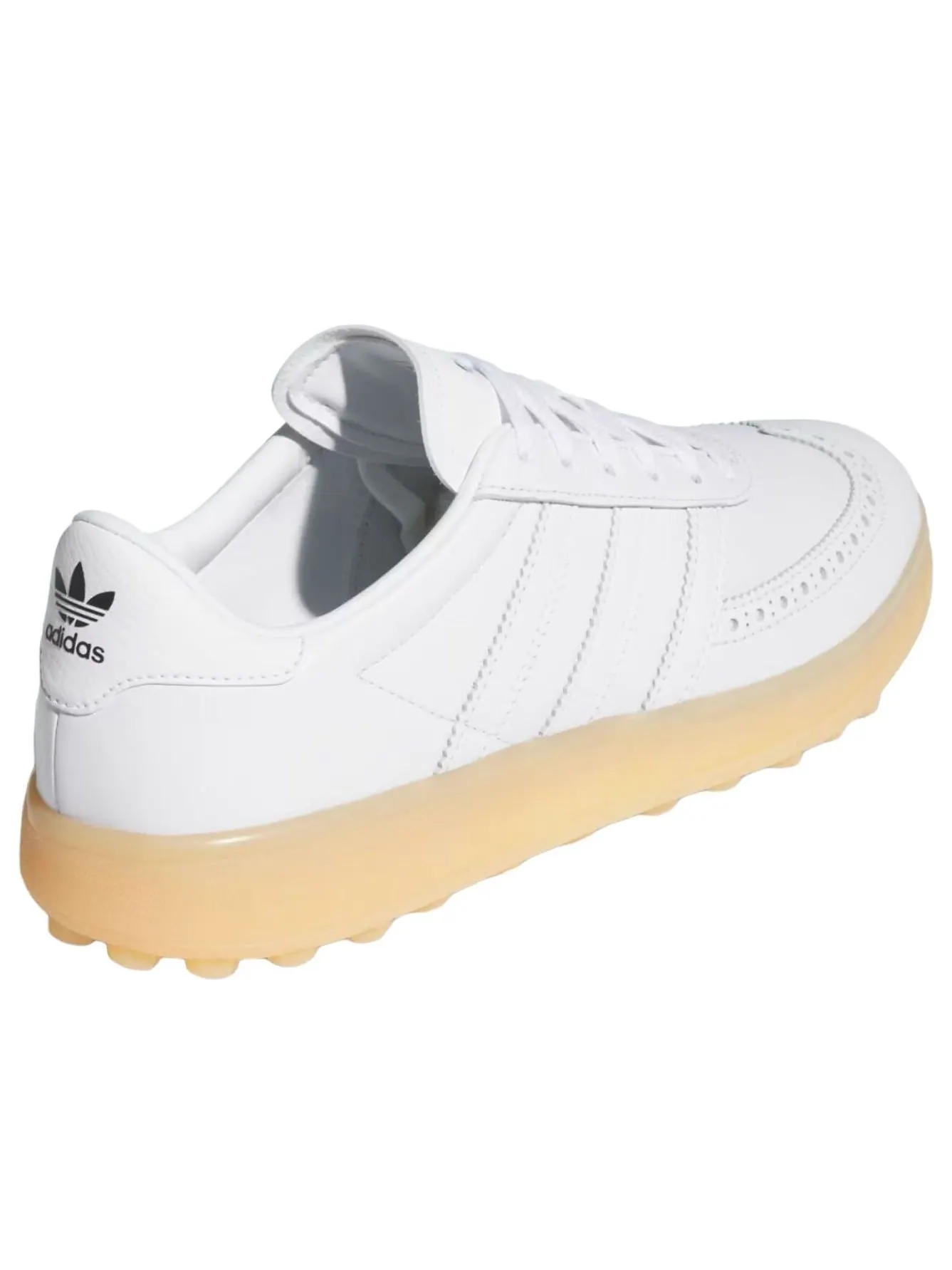 Adidas Coursecup Spikeless 'Cloud White Core Black Gum' — изображение 3 из 6, белый/черный