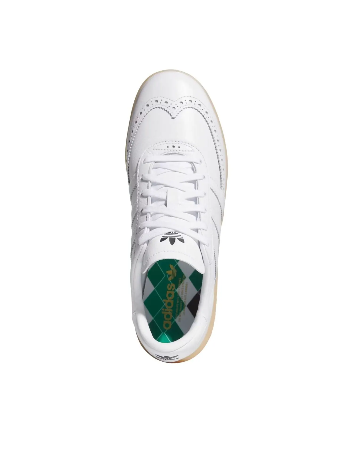 Adidas Coursecup Spikeless 'Cloud White Core Black Gum' — изображение 4 из 6, белый/черный