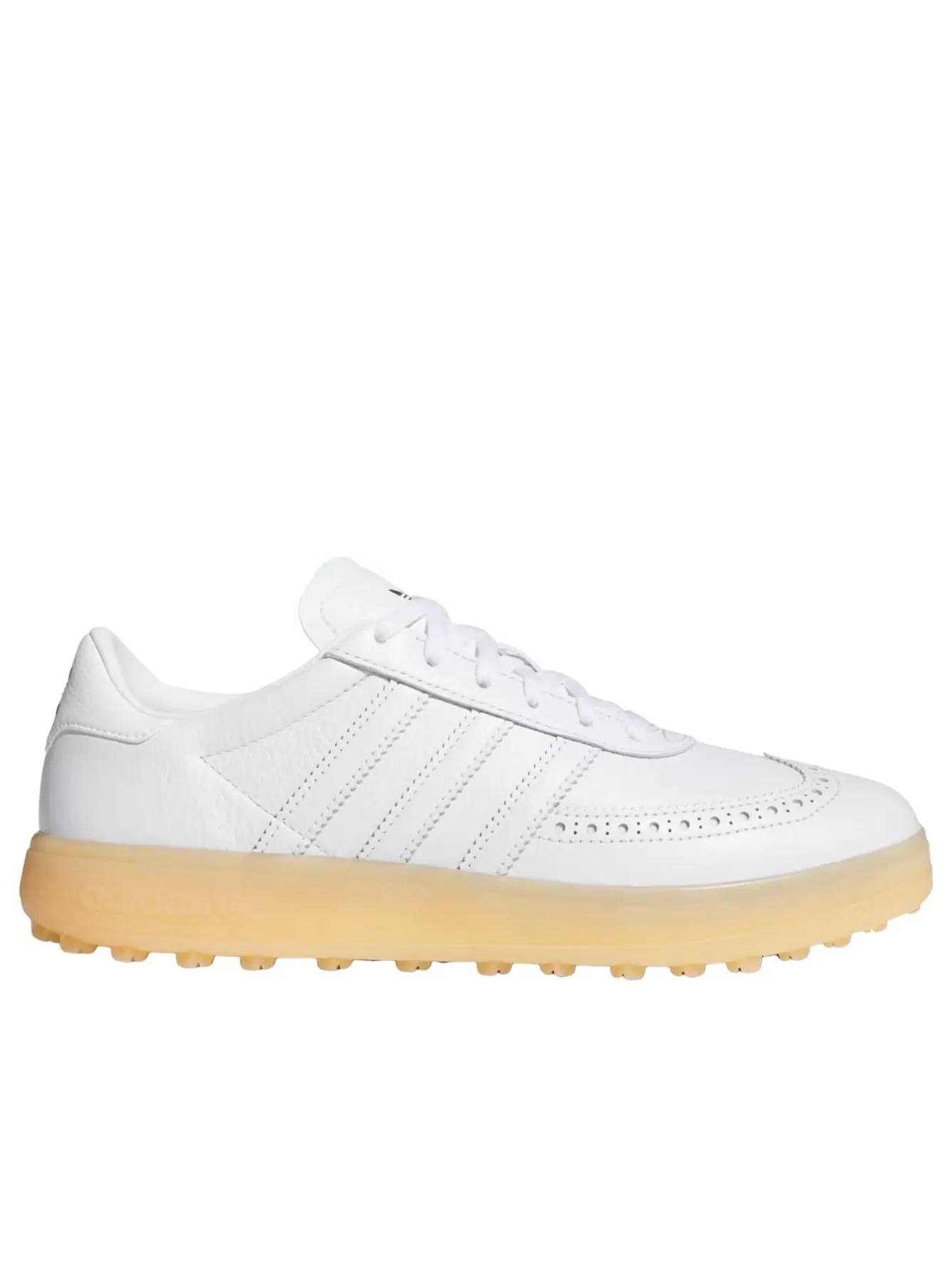 Adidas Coursecup Spikeless 'Cloud White Core Black Gum' — изображение 6 из 6, белый/черный