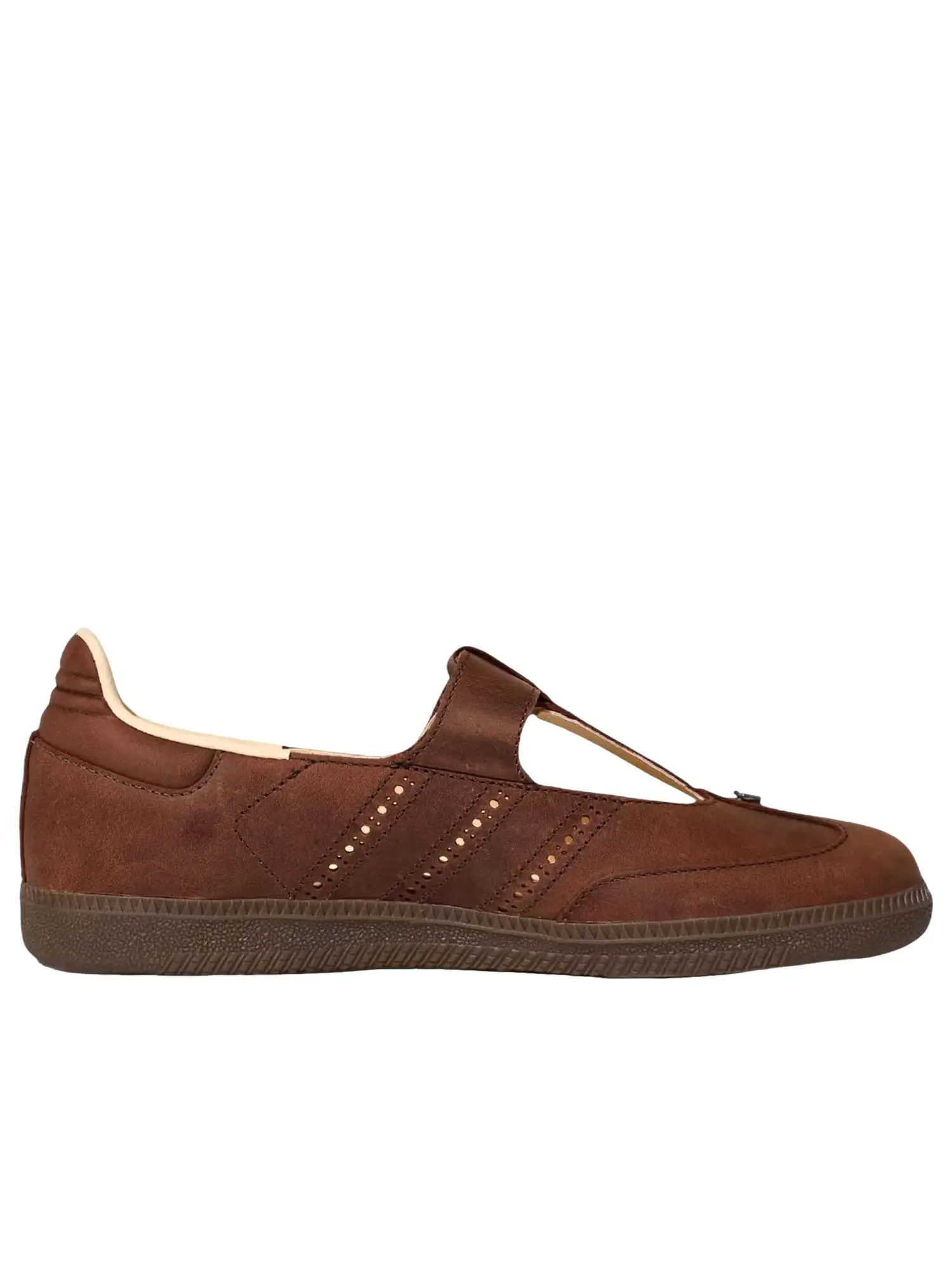 Кроссовки Adidas Samba Jane 'Brown Crystal Sand Gum' HP7130 — изображение 6 из 6, коричневый