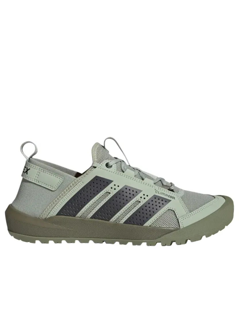 Кроссовки Adidas Terrex Daroga Climacool Hiking Halo Green Carbon HP7136 — изображение 2 из 6, зеленый