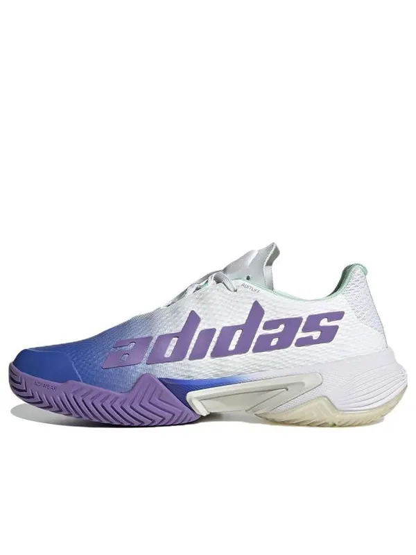 Кроссовки barricade tennis shoes 'white lucid blue' Adidas — изображение 1 из 4, синий/фиолетовый