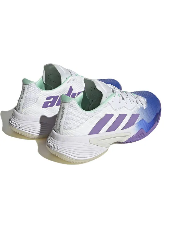 Кроссовки barricade tennis shoes 'white lucid blue' Adidas — изображение 4 из 4, синий/фиолетовый