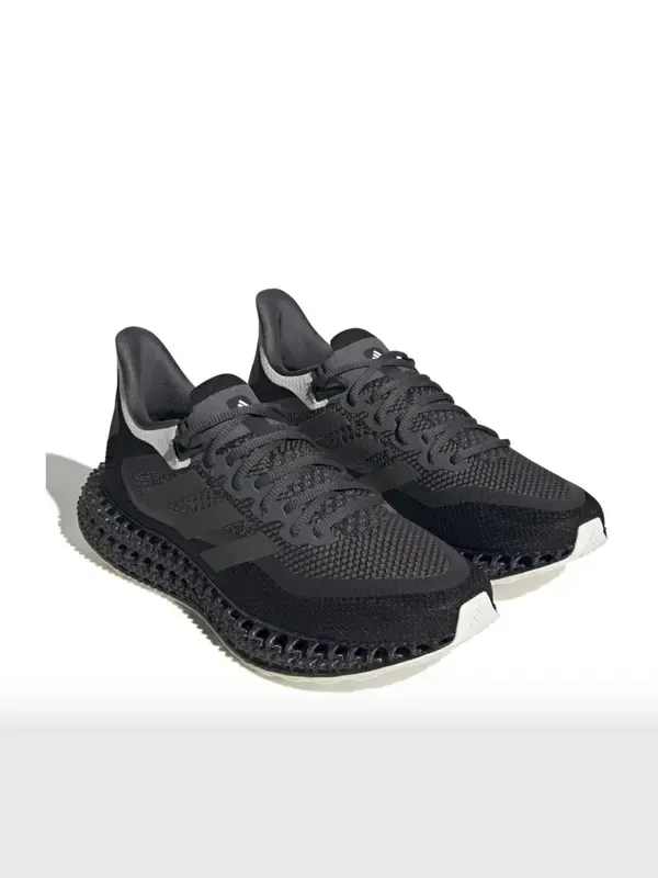 Кроссовки Adidas 4DFWD Running Shoes 'Grey Night Metallic' — изображение 3 из 4, серый/металлик/белый