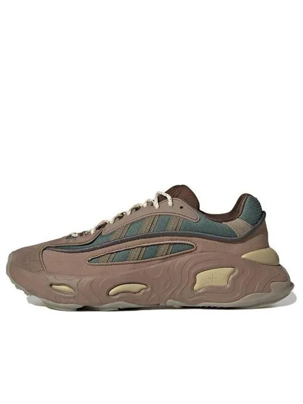 Кроссовки оригиналы oznova Adidas — изображение 1 из 4, коричневый/зеленый