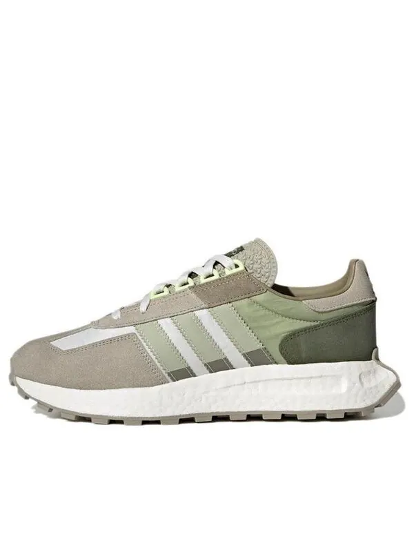 Кроссовки оригиналы ретро e5 Adidas — изображение 1 из 4, серый/зеленый/белый