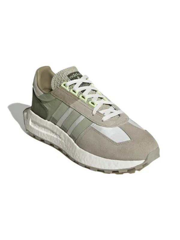 Кроссовки оригиналы ретро e5 Adidas — изображение 3 из 4, серый/зеленый/белый