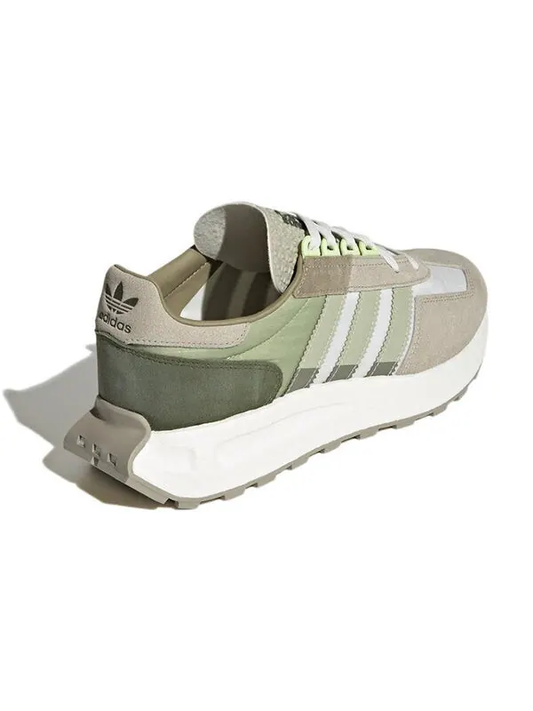 Кроссовки оригиналы ретро e5 Adidas — изображение 4 из 4, серый/зеленый/белый