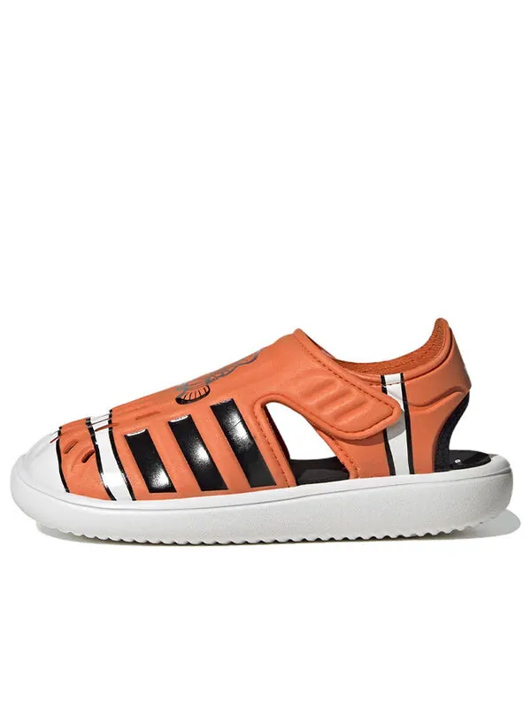 Сандалии disney x summer закрытые водные сандалии Adidas — изображение 1 из 4, оранжевый/черный/белый