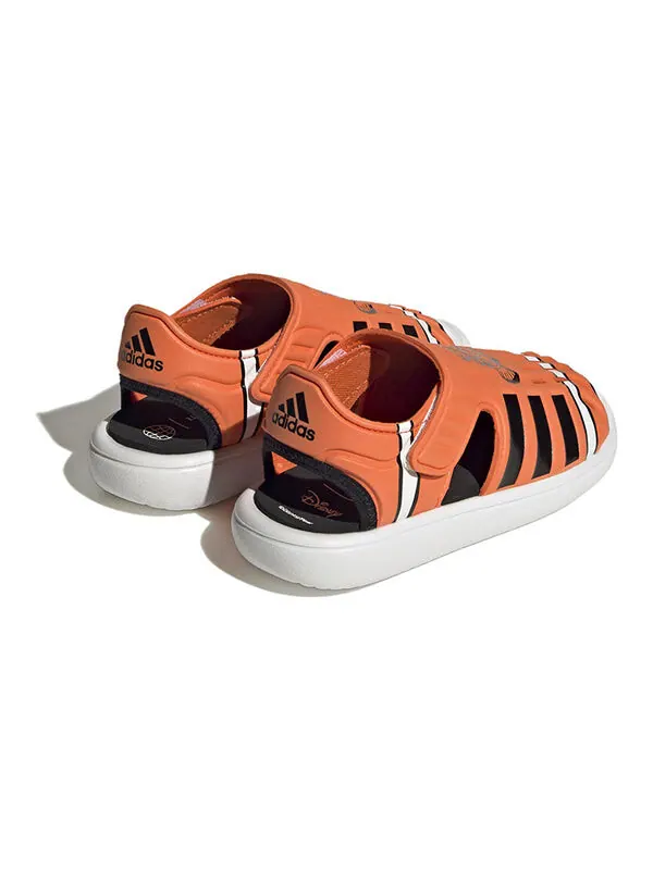Сандалии disney x summer закрытые водные сандалии Adidas — изображение 4 из 4, оранжевый/черный/белый