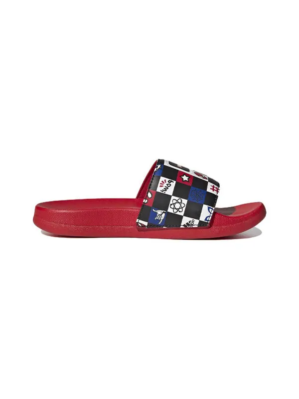 Тапочки adilette comfort slide x disney Adidas — изображение 2 из 4, черный/белый