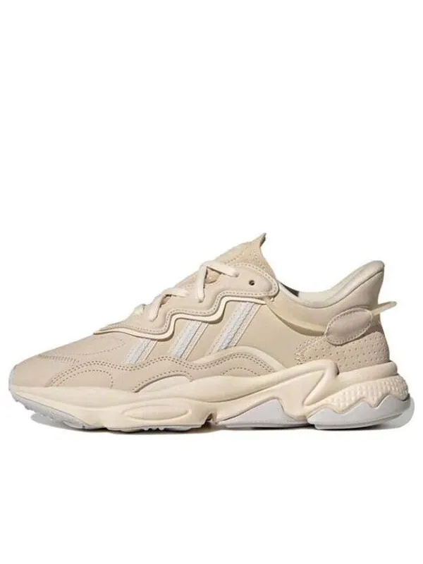 Кроссовки оригиналы ozweego Adidas — изображение 1 из 4, кремовый/серый