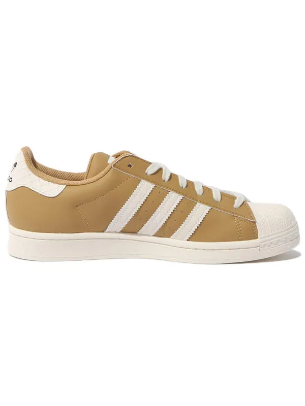 Кроссовки оригиналы суперзвезда Adidas — изображение 2 из 4, коричневый/белый