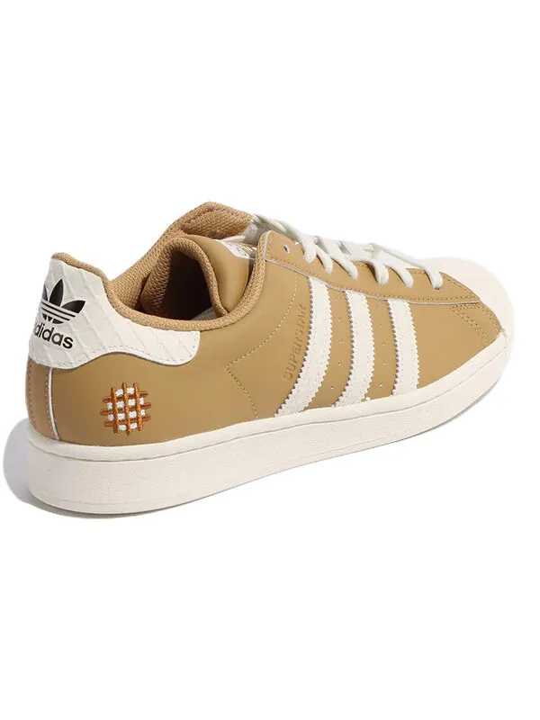 Кроссовки оригиналы суперзвезда Adidas — изображение 4 из 4, коричневый/белый