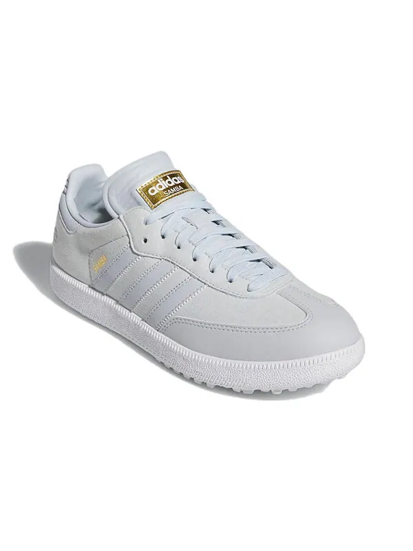 Кроссовки samba spikeless golf se 'halo blue' Adidas — изображение 3 из 4, светлый синий/белый