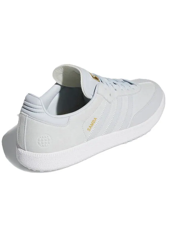 Кроссовки samba spikeless golf se 'halo blue' Adidas — изображение 4 из 4, светлый синий/белый