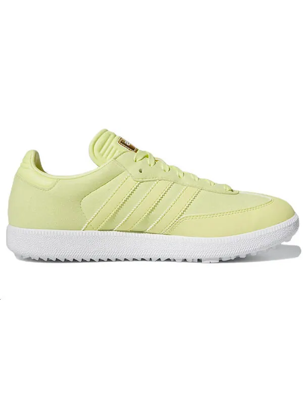 Кроссовки samba spikeless golf se 'pulse yellow' Adidas — изображение 2 из 4, желтый/зеленый