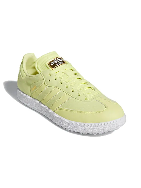 Кроссовки samba spikeless golf se 'pulse yellow' Adidas — изображение 3 из 4, желтый/зеленый