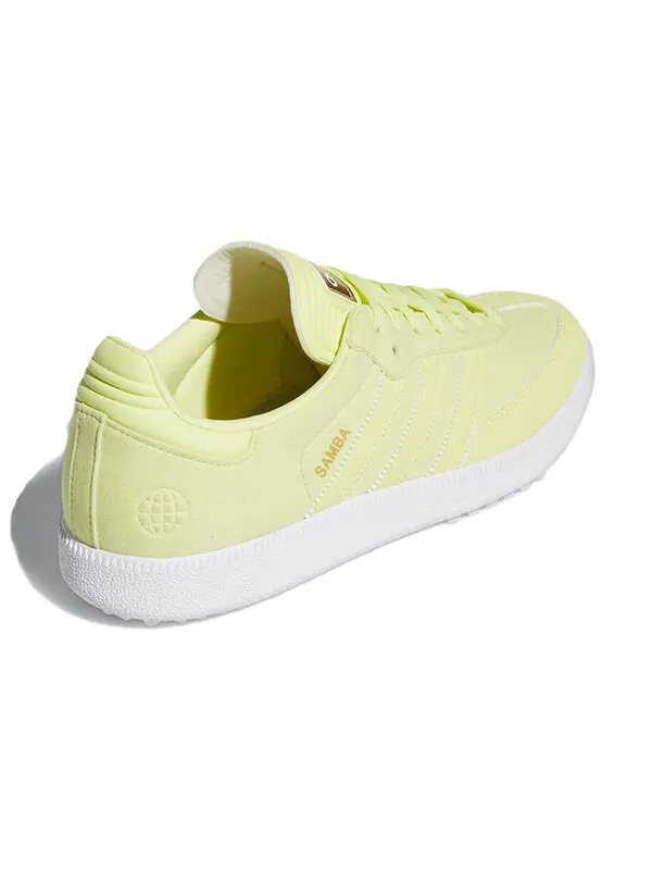Кроссовки samba spikeless golf se 'pulse yellow' Adidas — изображение 4 из 4, желтый/зеленый