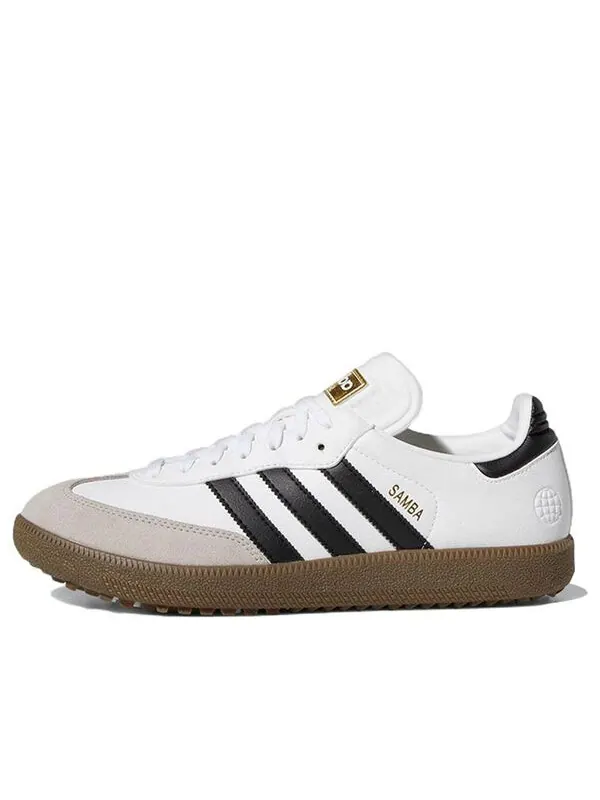Кроссовки samba og spikeless golf le 'white black gum' Adidas — изображение 1 из 4, белый/черный