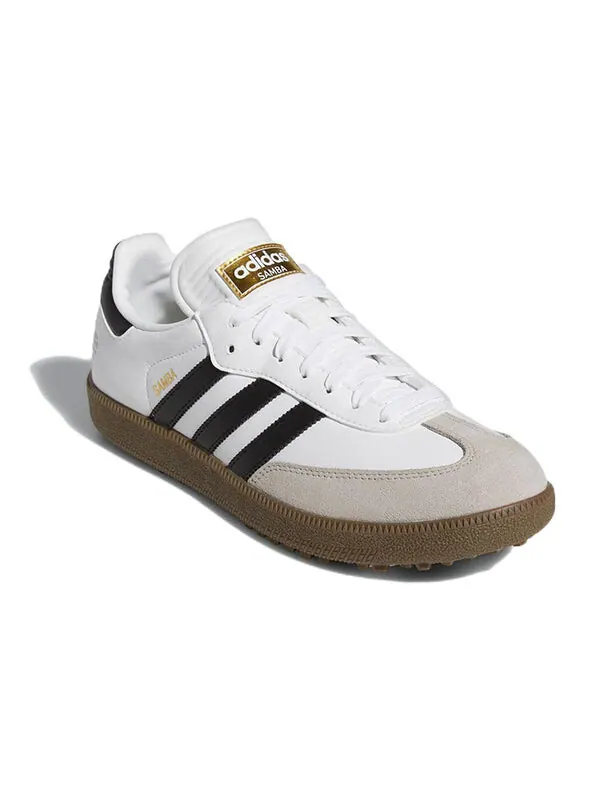 Кроссовки samba og spikeless golf le 'white black gum' Adidas — изображение 3 из 4, белый/черный