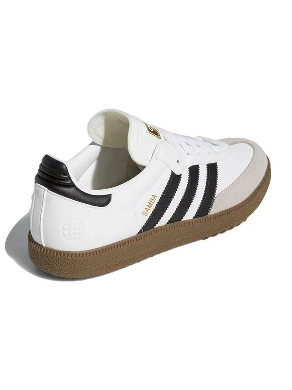 Кроссовки samba og spikeless golf le 'white black gum' Adidas — изображение 4 из 4, белый/черный